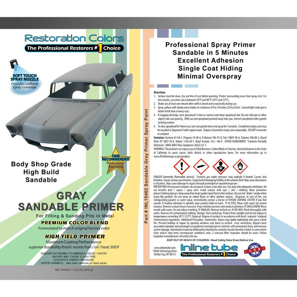 Gray Sandable Body Shop Grade Primer 1pc