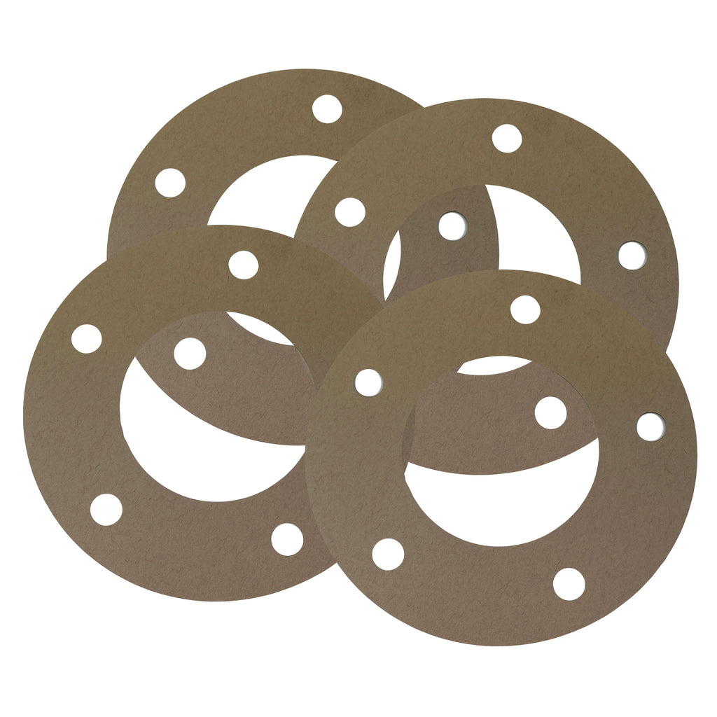 1955-87 GM Car Rim Protectors Gaskets Between The Wheel And Rotor Or Drum 4pc