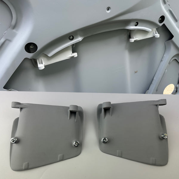 1969-70 Pontiac GTO Ram Air 3 Or 4 Factory Plastic Open Air Hood Scoops Pair