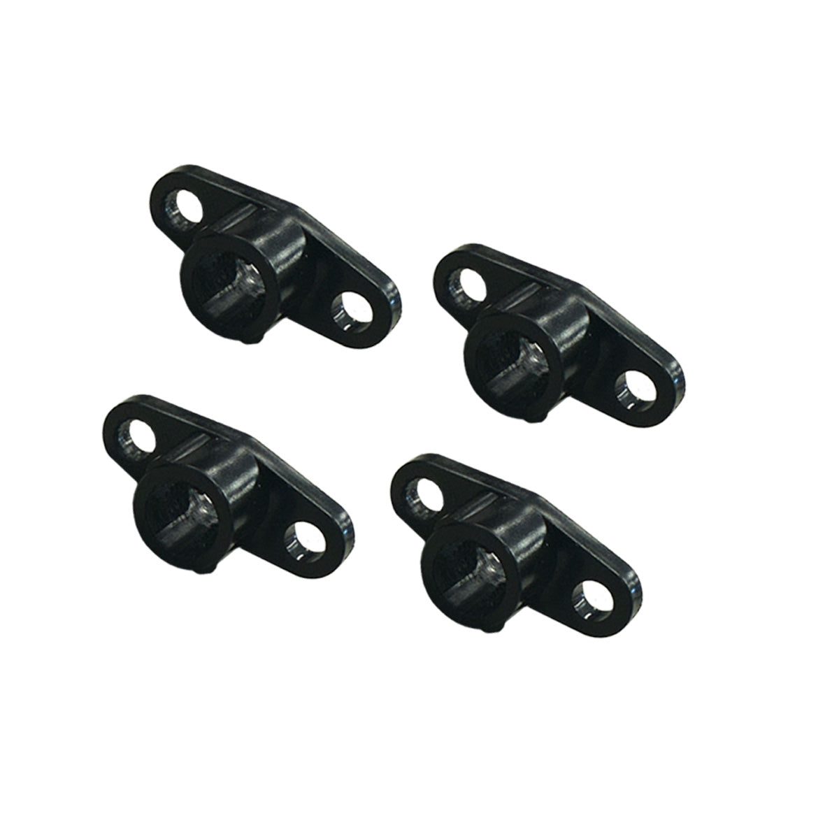1964-72 Oldmobile Cutlass Buick Skylark Headlight Adjuster Nuts Mount Tab 4pc
