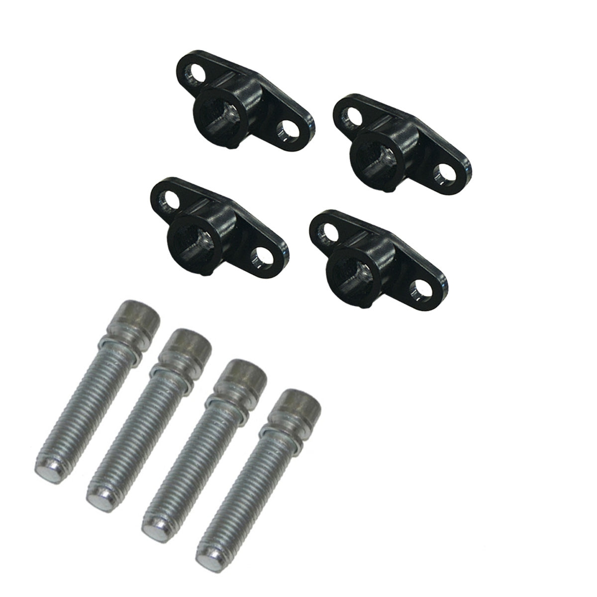 1964-70 Oldmobile Cutlass Buick Skylark Headlight Adjuster Nuts Mount Tabs And Screws 8pc