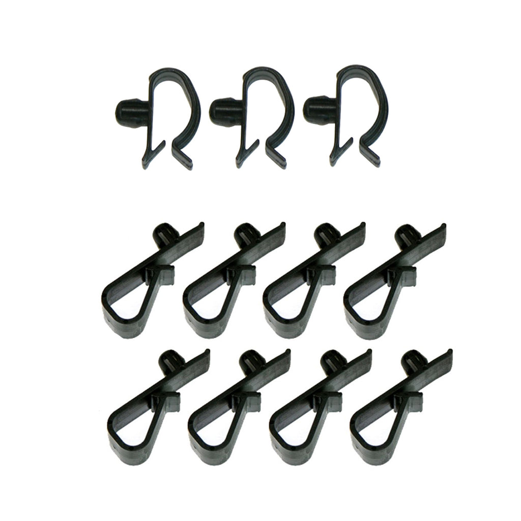 1970-72 Pontiac Lemans GTO Core Support Wiring Harness Clips 11pc