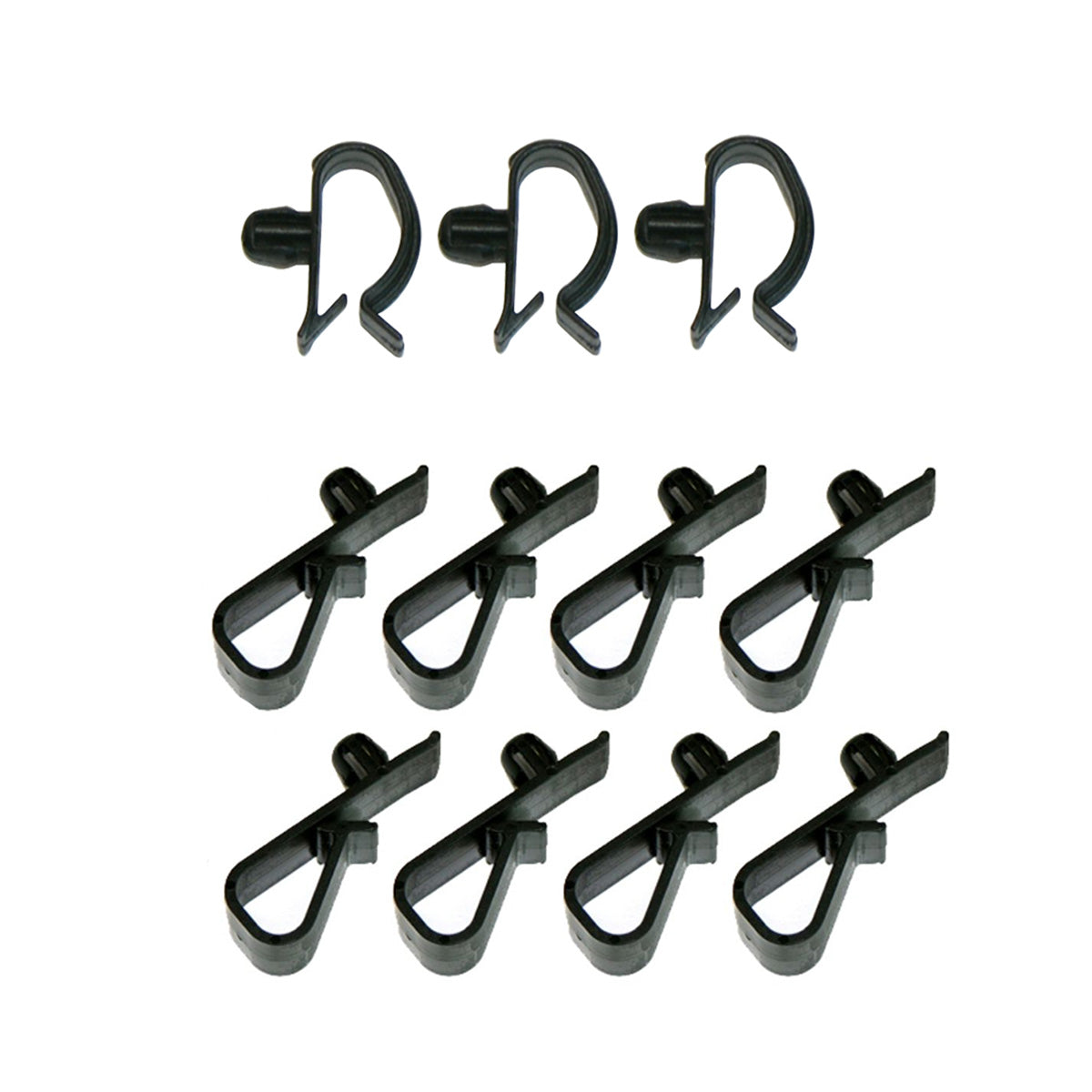 1970-72 Pontiac Lemans GTO Core Support Wiring Harness Clips 11pc