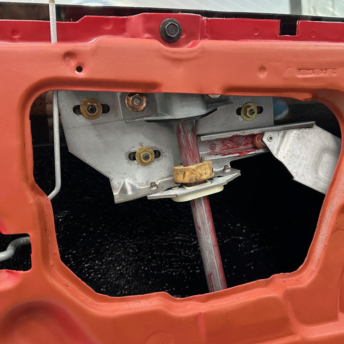 1970-72 GM Car Truck Grease Gasket For Front Window 3/4" Rod Mechanism 2pc