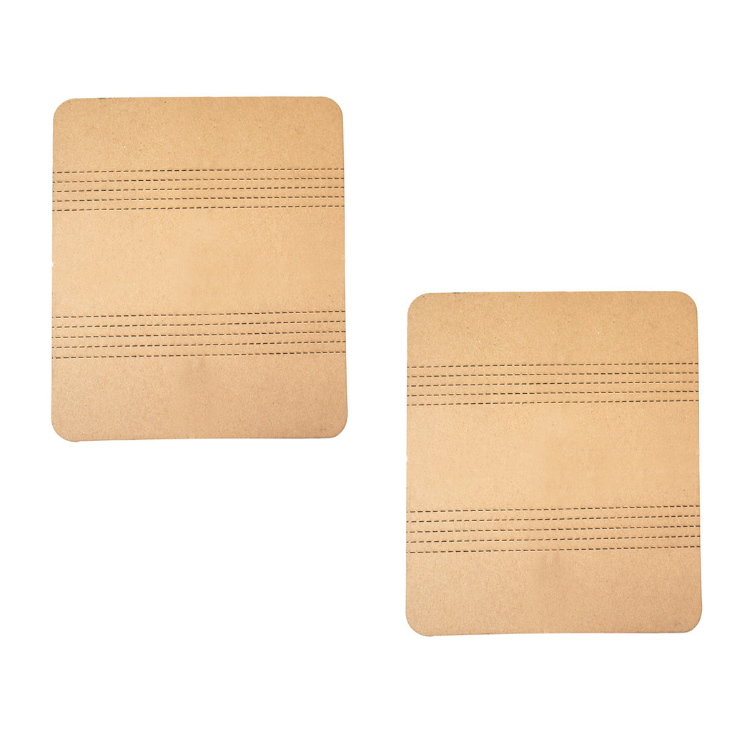 1966-72 Chevrolet Buick Oldsmobile Pontiac Bucket Seat Toe Plate Inner Cardboard Support Type 1 2pc