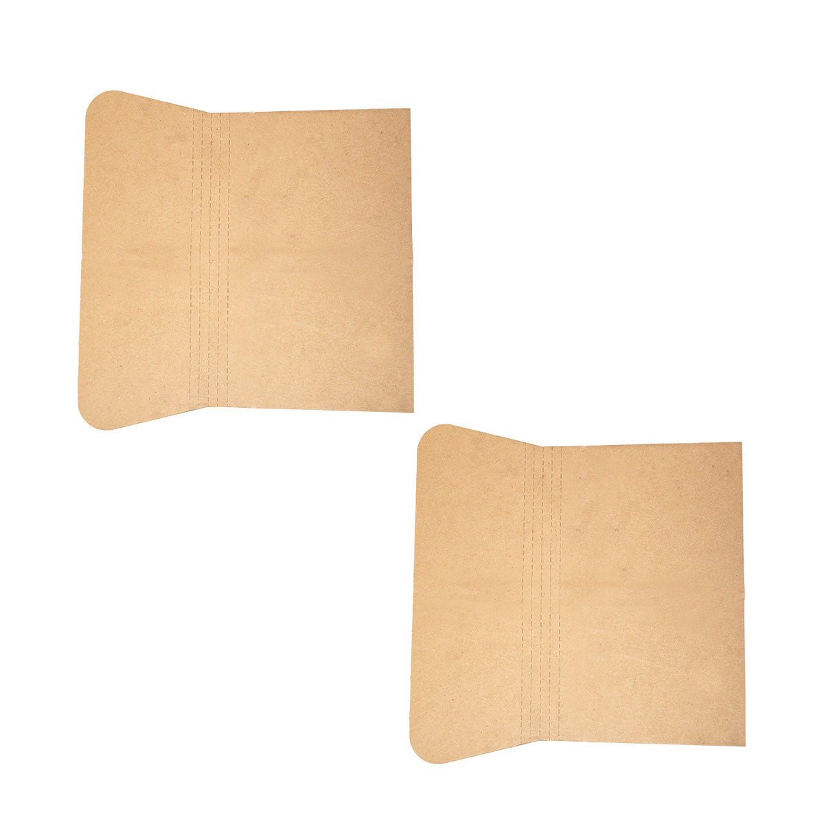 1966-72 Chevrolet Buick Oldsmobile Pontiac Bucket Seat Toe Plate Inner Cardboard Support Type 2 2pc