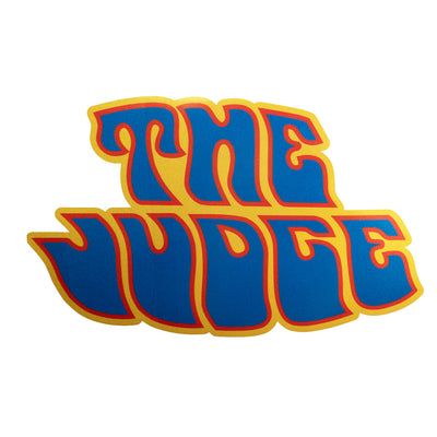 1970 JUDGE Fender Decal Reflective Blue Red Yellow 1pc