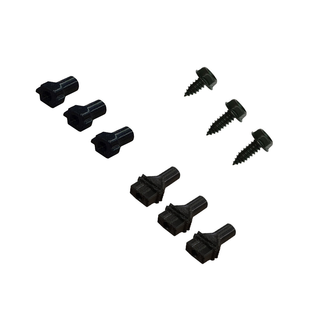 1968-72 Pontiac GTO Grand Prix Hood Tach Wiring Water Boots and Meter Screws, 9pc
