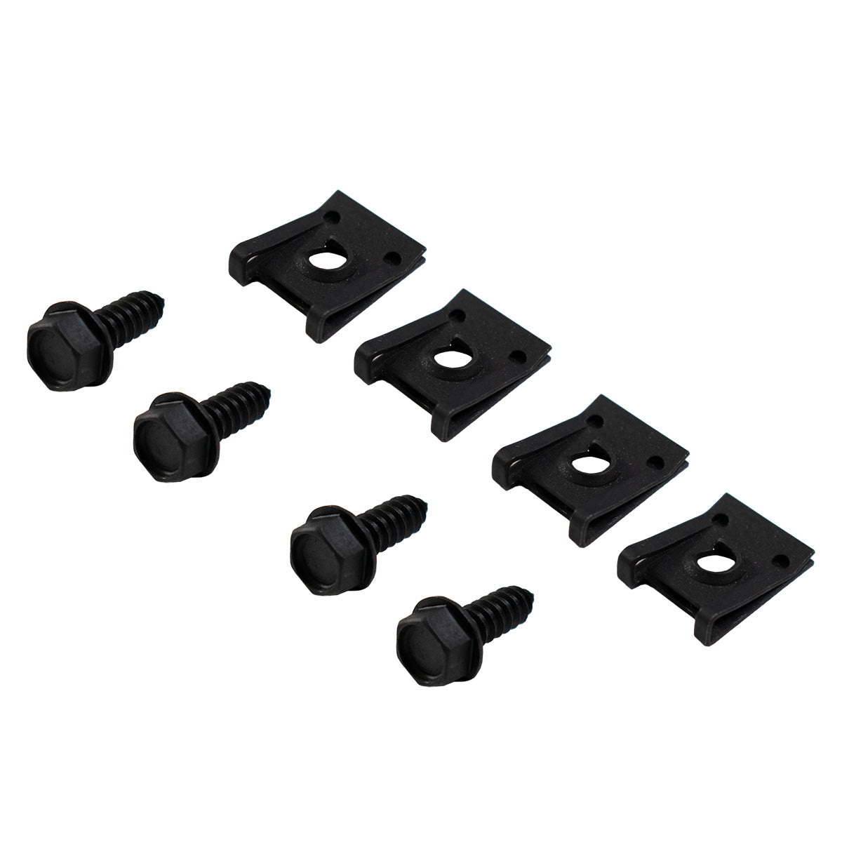 1970 Pontiac GTO Front Hood Release Pull Bracket Mounting Hardware 8pc