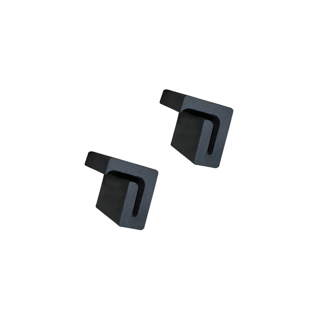 1970-72 Pontiac Lemans GTO Front Bumper Bracket Stabilizer Bushing At Core Support 2pc