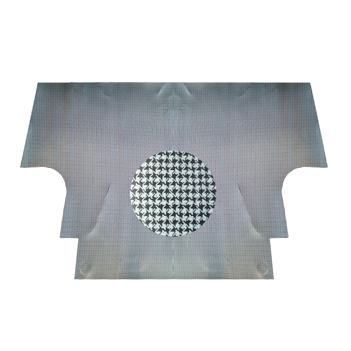 1967-69 Pontiac Firebird Trunk Mat Vinyl Aqua Houndstooth