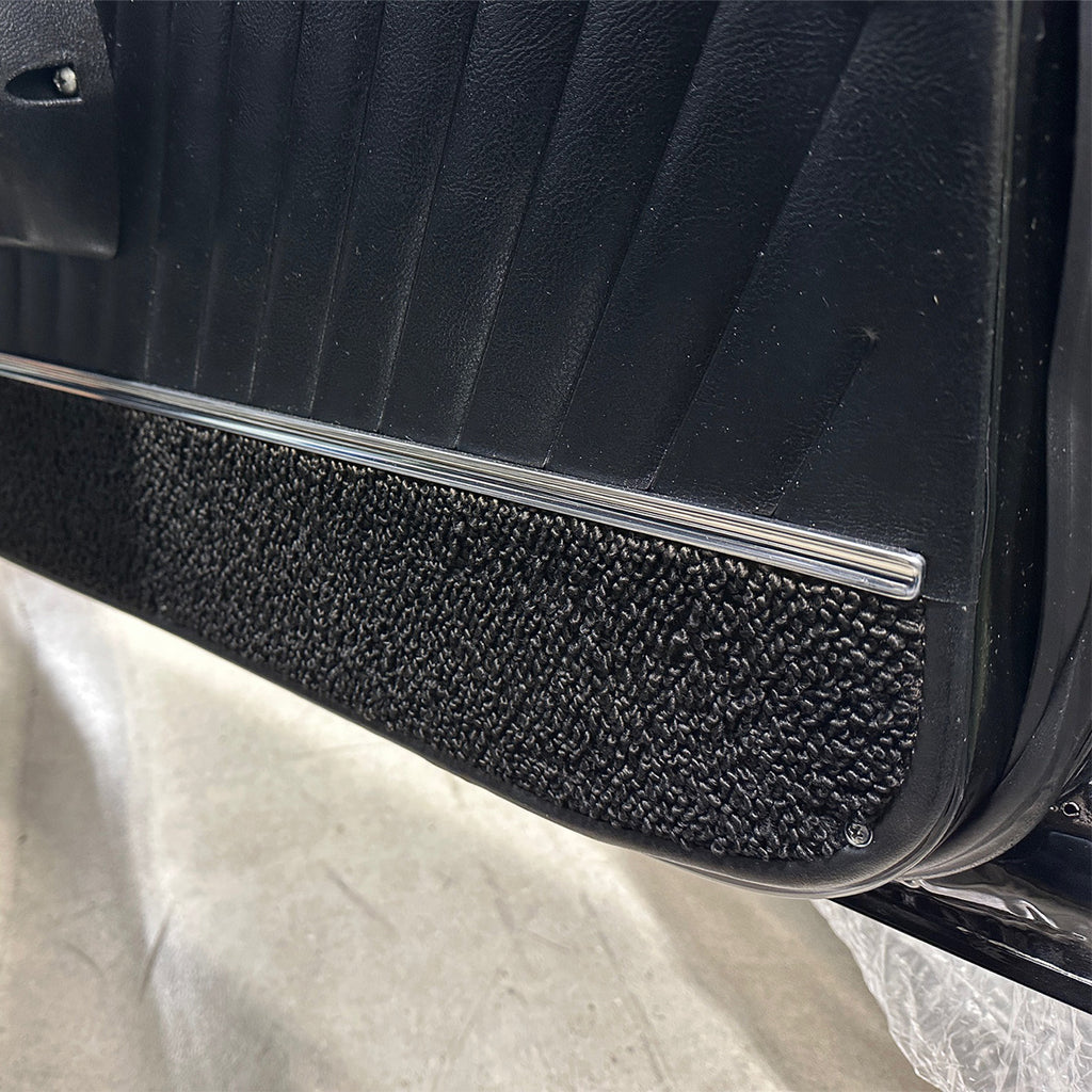 1964-72 GM Front Interior Lower Door Frame Screws Black 10pc