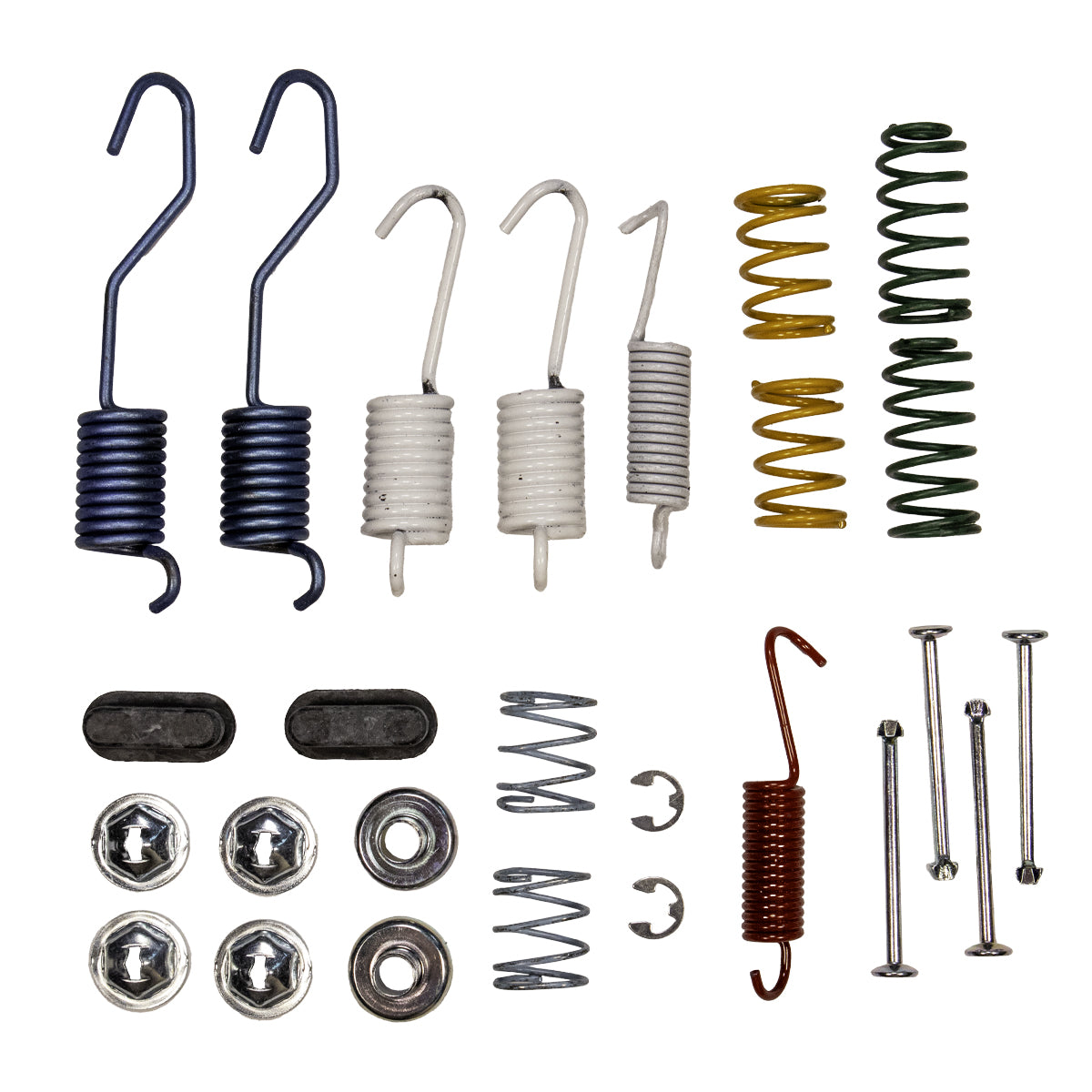 1964-77 A-Body, 67-79 F-Body, 68-74 X-Body Rear Drum Spring Kit, Does Both Sides
