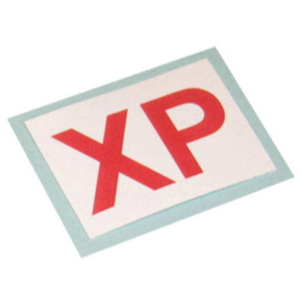 1970 Firebird/TA - XP Block Decal -  400 cid, 335hp, RAlV, Auto Trans, 1pc
