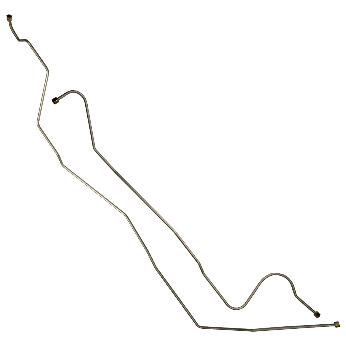 1974-80 International Scout, 727 Trans, Trans Cooler Lines 2pc OE Steel