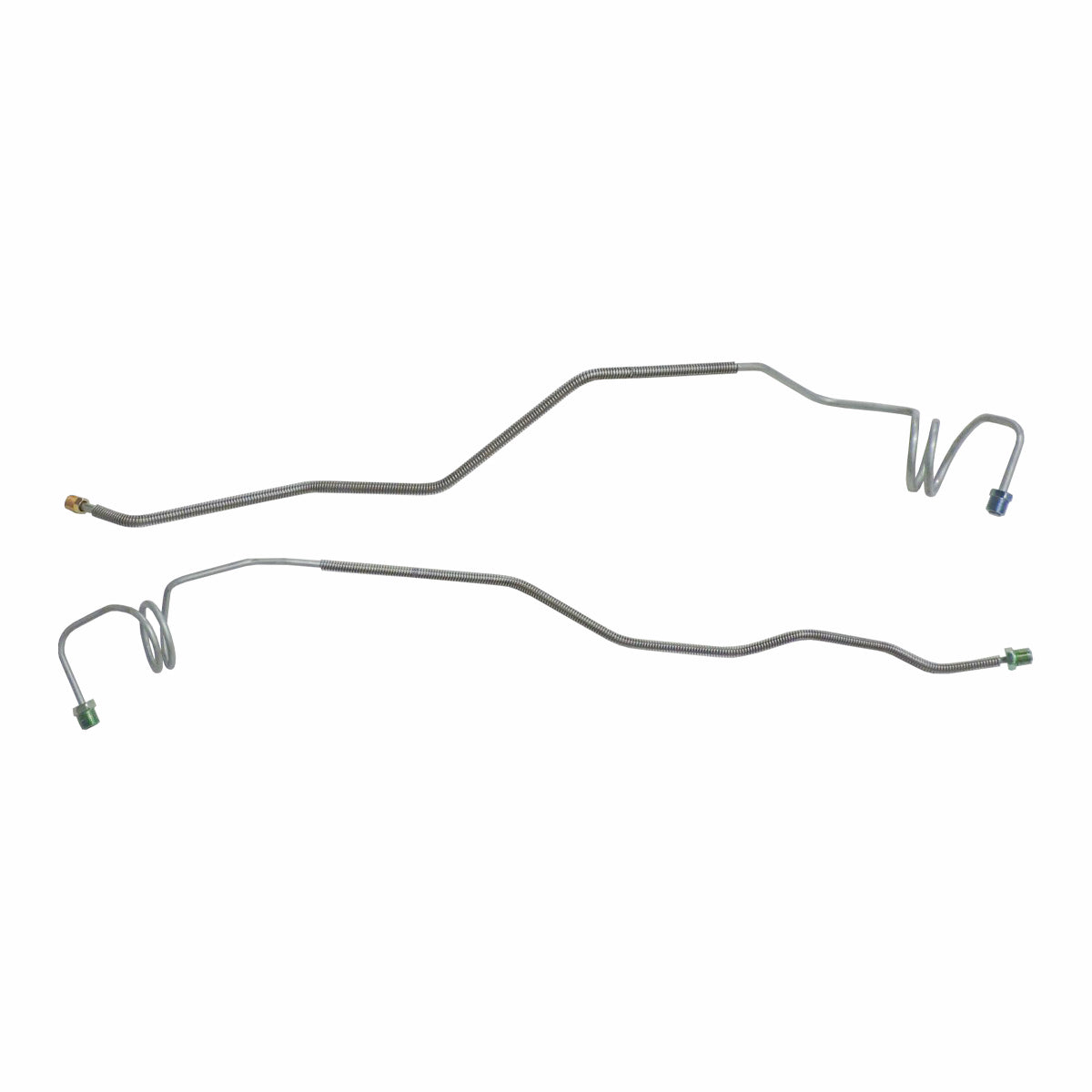 Late 1977-82 Jeep CJ5 6 & 7 1981-82 CJ8 Manual Master Cylinder Brake Lines 2pc, OE Steel