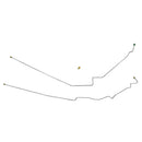 1987-95 Jeep Wrangler YJ 3/16" F To R Brake Line 2pc, OE Steel