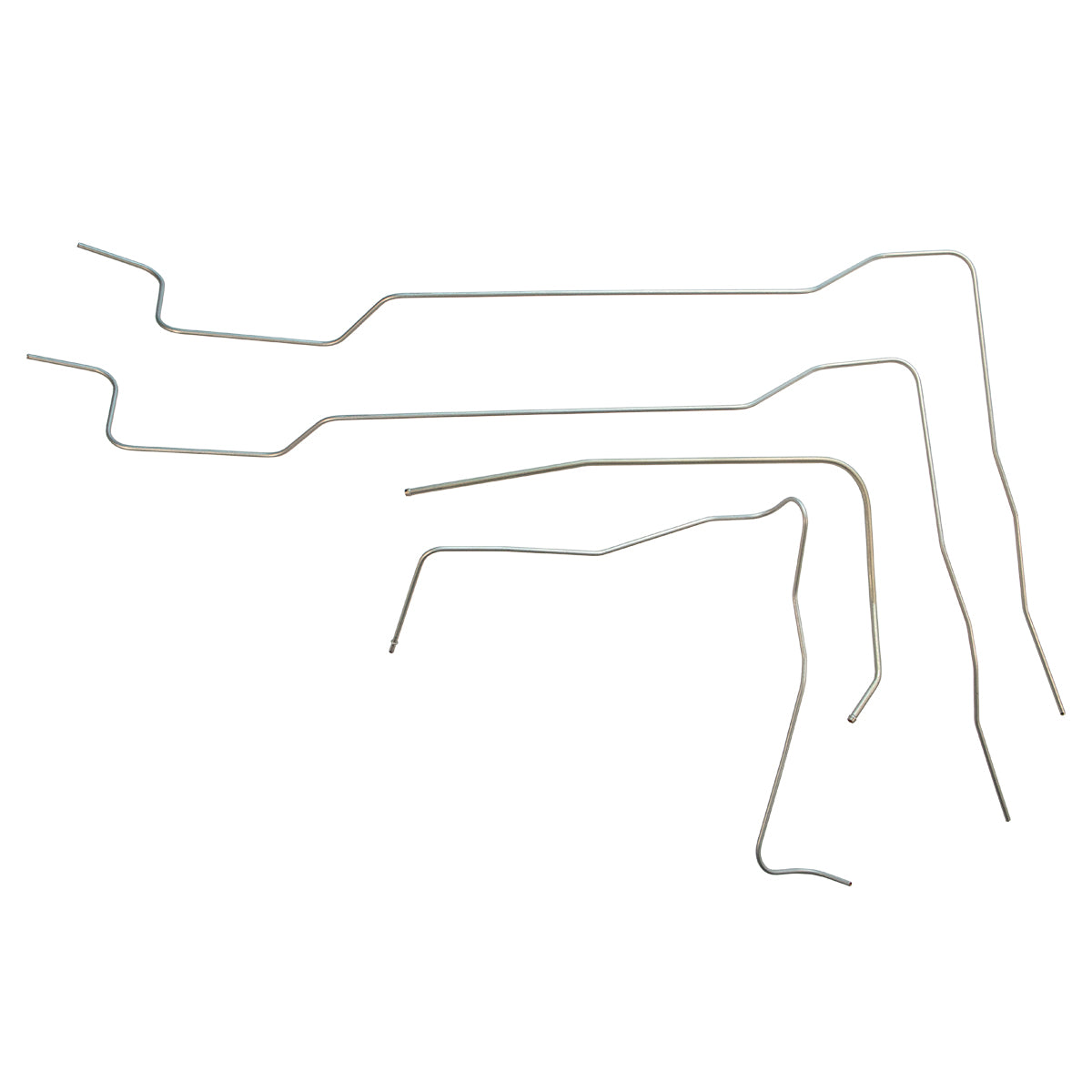 1976-79 Jeep CJ-7 Engine Vacuum Lines 4pc, 6cyl, OE Steel