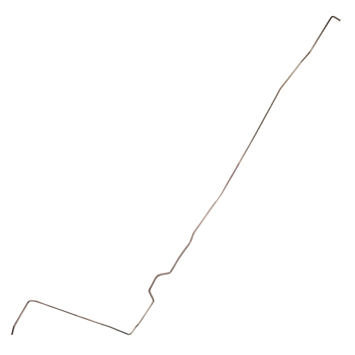 1980-86 Jeep CJ7 (w/Chevrolet V8) Tank to Pump 3/8" (Oversized) Main Fuel Line 1pc, OE Steel