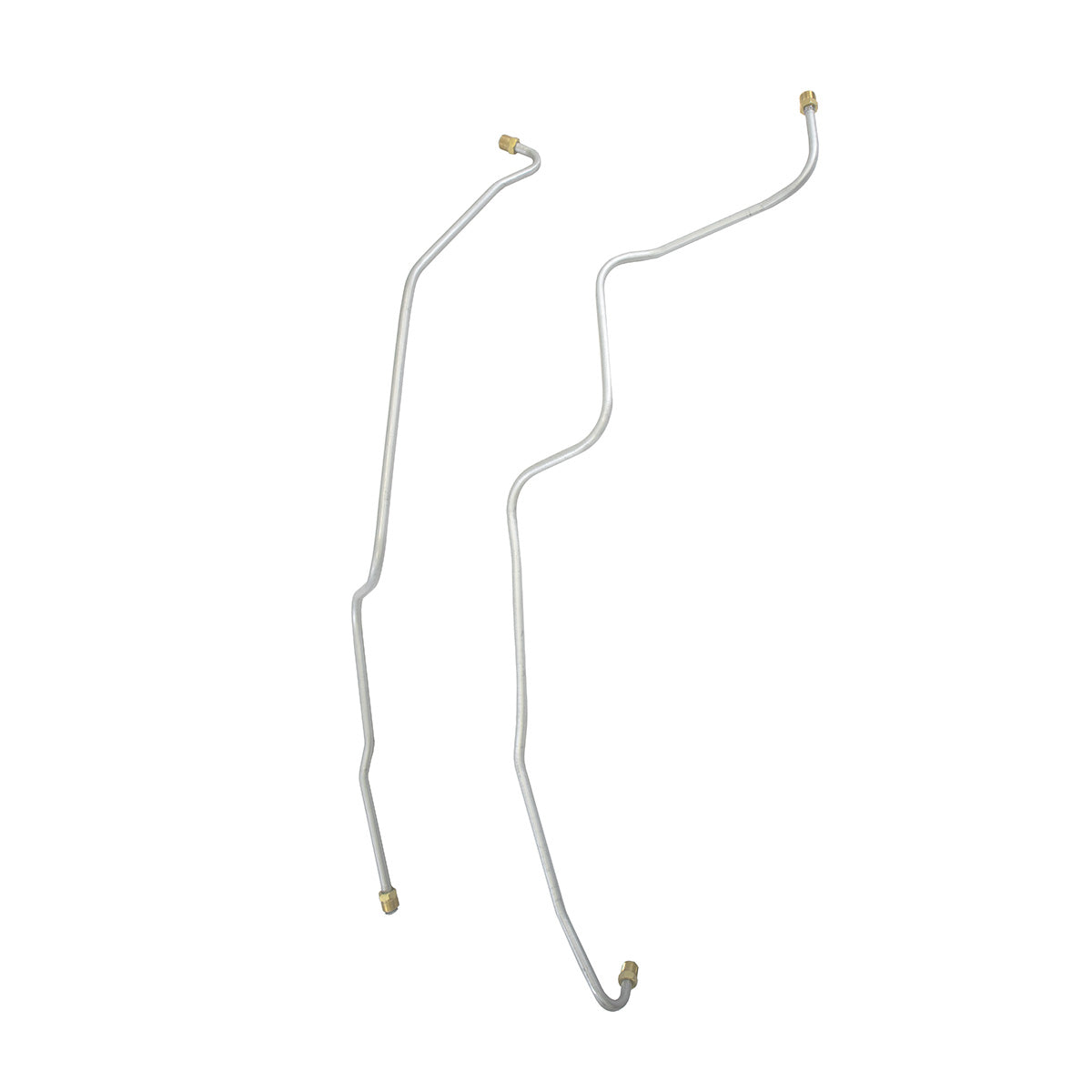 1966-71 Kaiser Jeep Jeepster Commando Transmission Cooler Lines 3/8" OE Steel 2pc