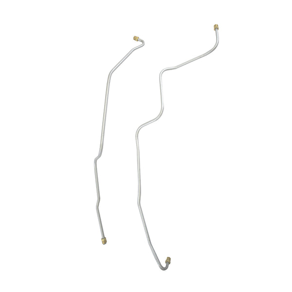 1966-71 Kaiser Jeep Jeepster Commando Transmission Cooler Lines 3/8" OE Steel 2pc