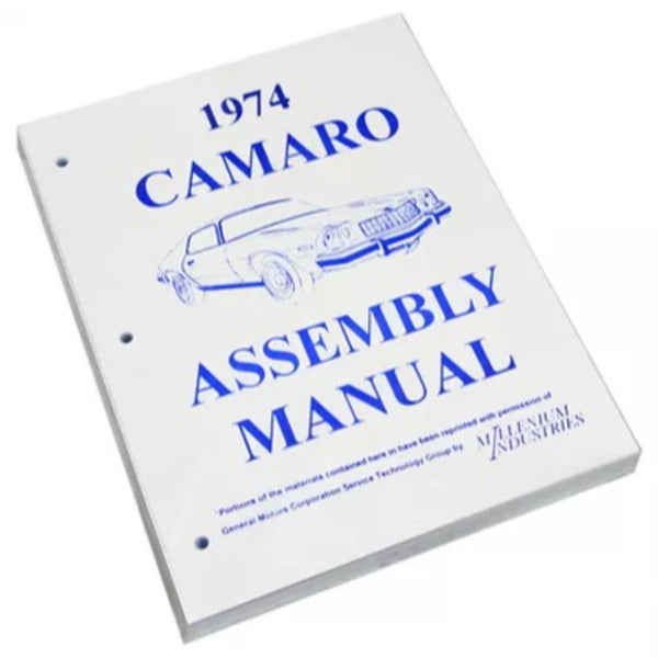 1974 Chevrolet Camaro Factory Assembly Manual