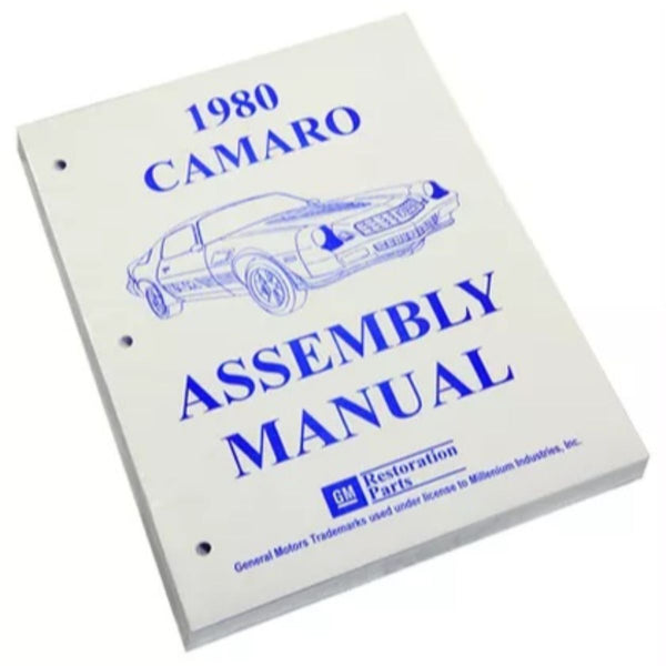 1980 Chevrolet Camaro Factory Assembly Manual