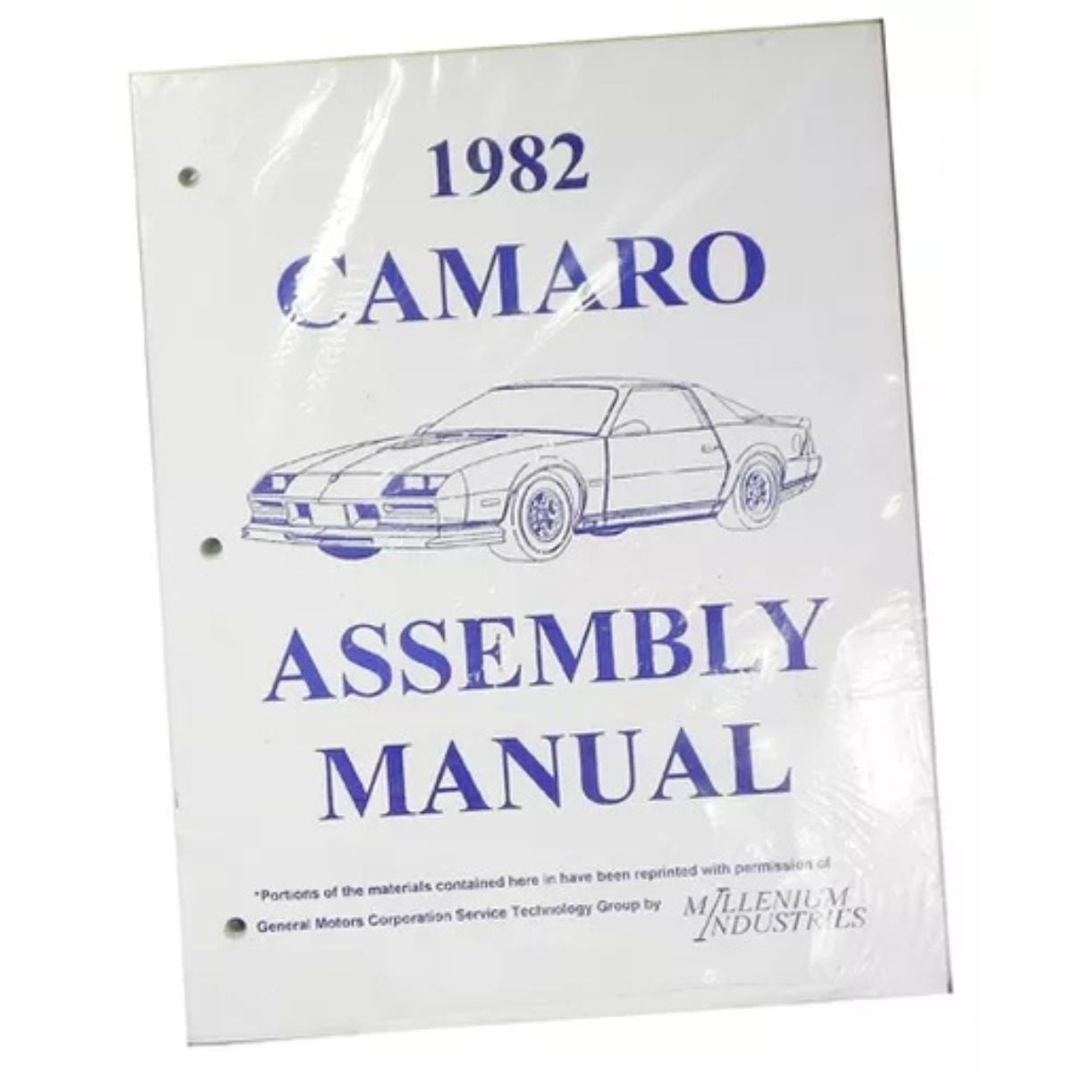 1982 Chevrolet Camaro Factory Assembly Manual