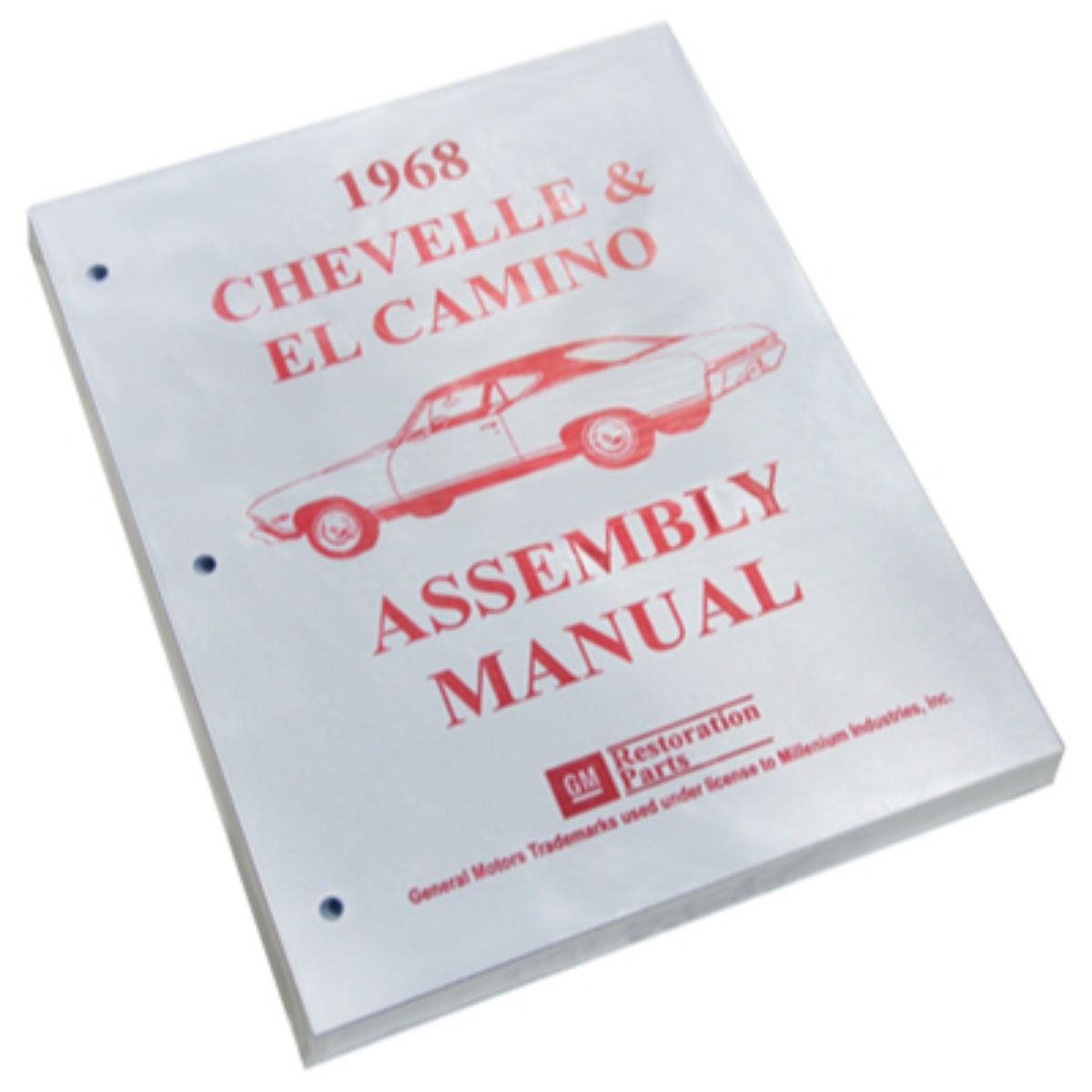 1968 Chevrolet Chevelle El Camino Factory Assembly Manual