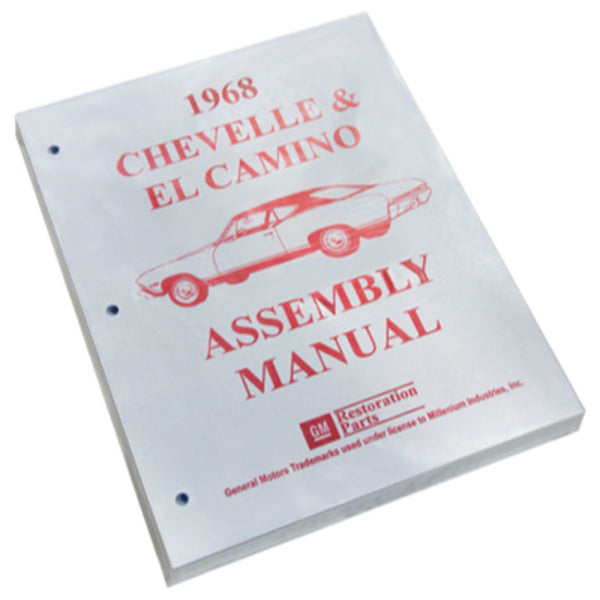1968 Chevrolet Chevelle El Camino Factory Assembly Manual