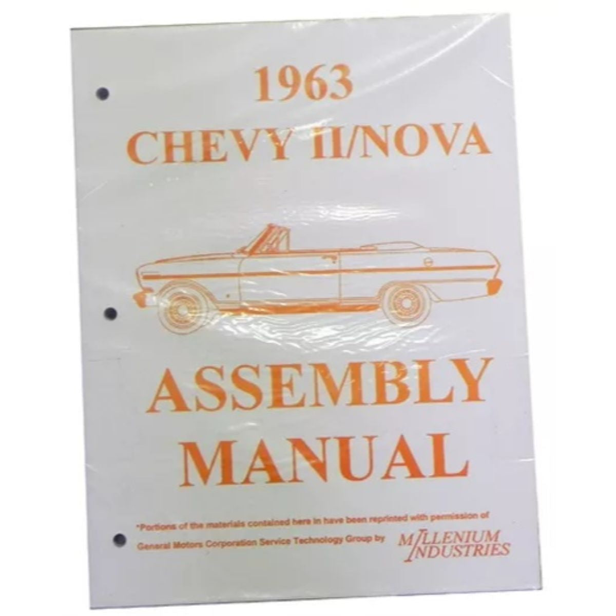 1963 Chevrolet Nova Chevy II Factory Assembly Manual