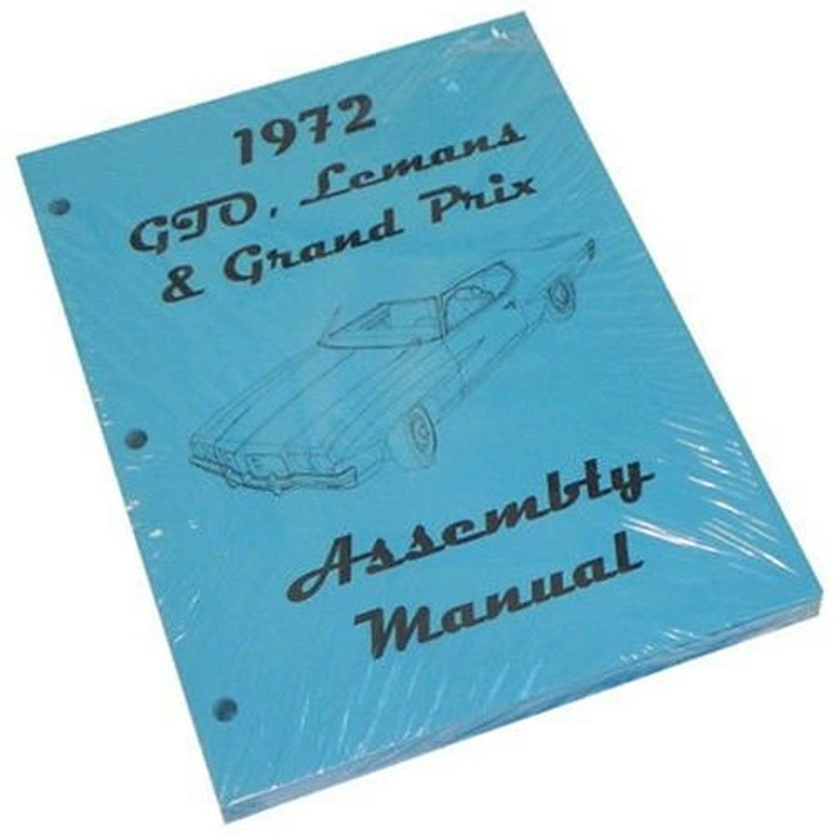 1972 Pontiac Lemans GTO Factory Assembly Manual