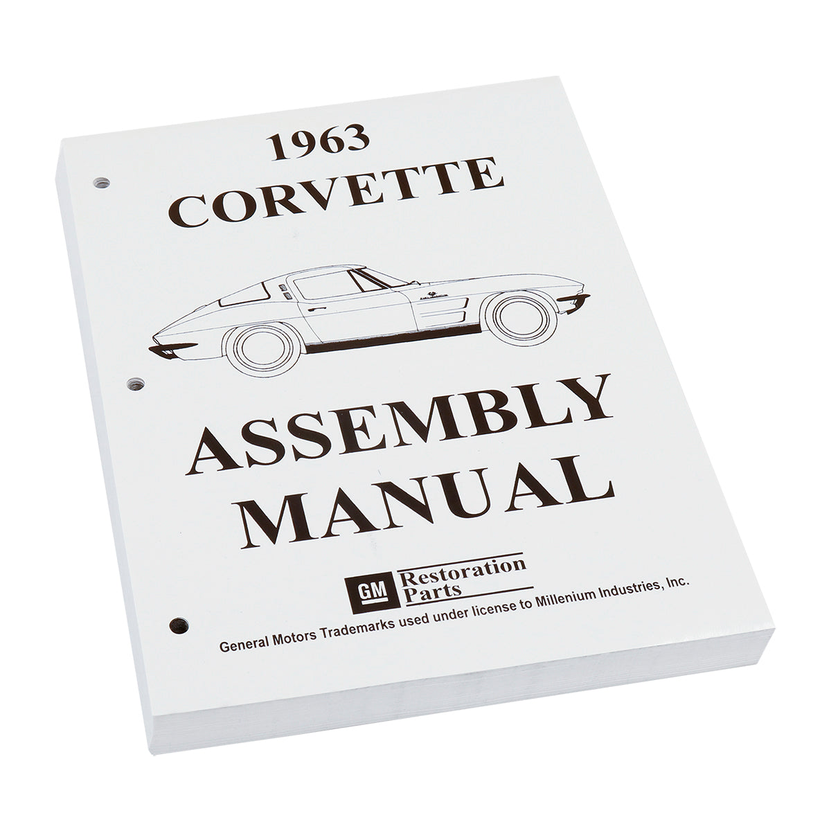 1963 Chevrolet Corvette Factory Assembly Manual