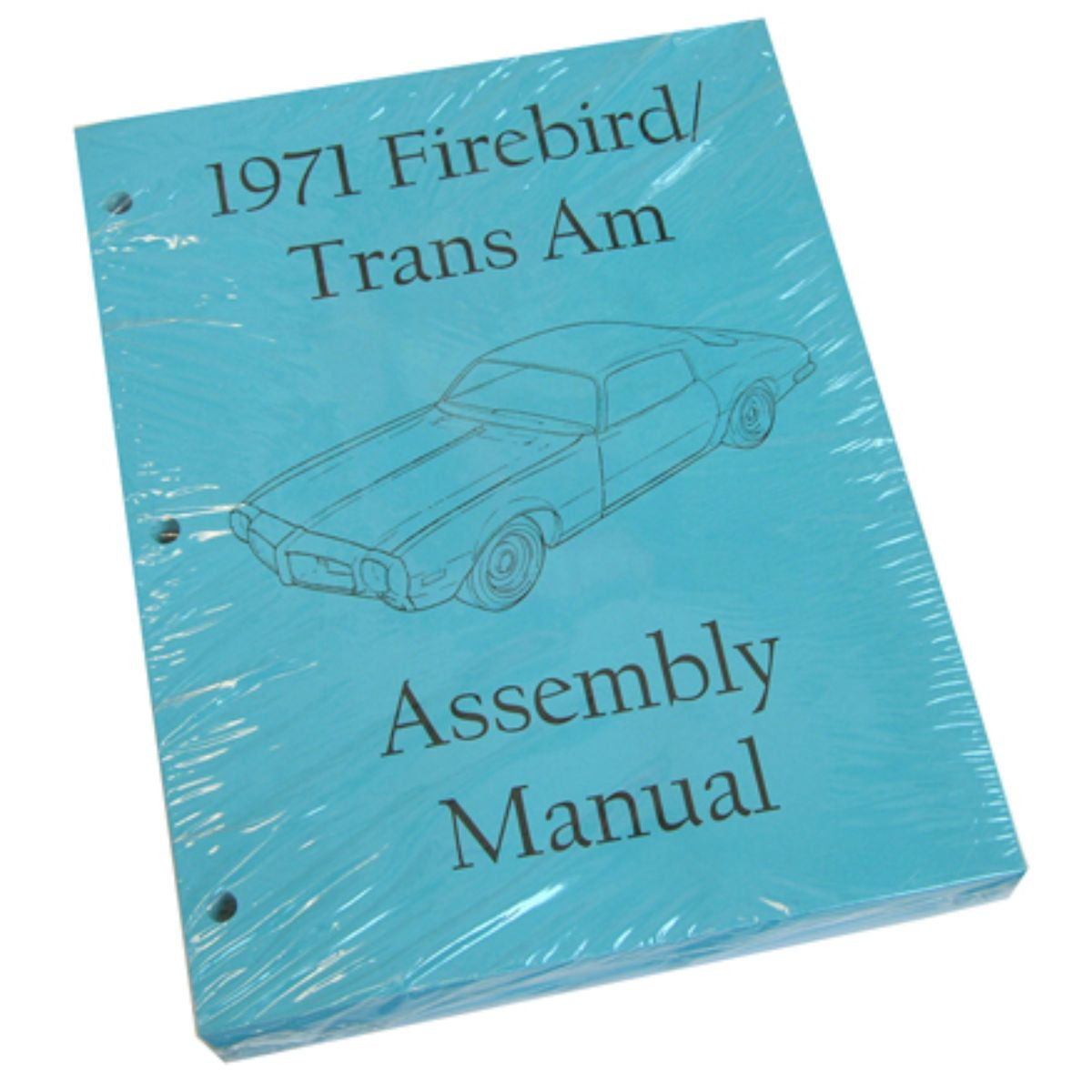 1971 Pontiac Firebird Trans Am Factory Assembly Manual