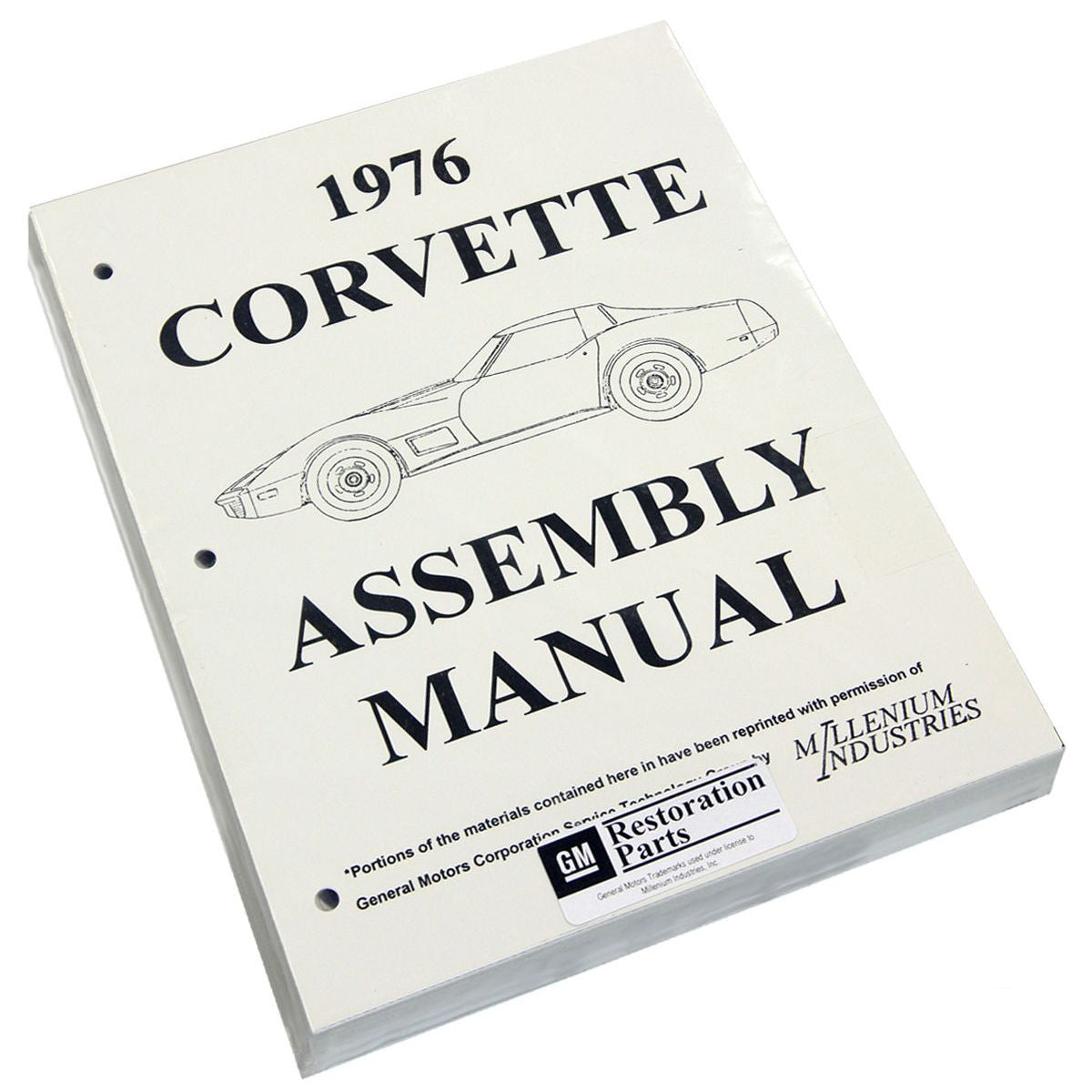 1976 Chevrolet Corvette Factory Assembly Manual