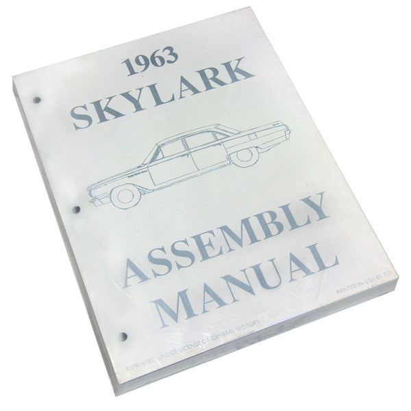 Factory Assembly Manual - 1963 Skylark