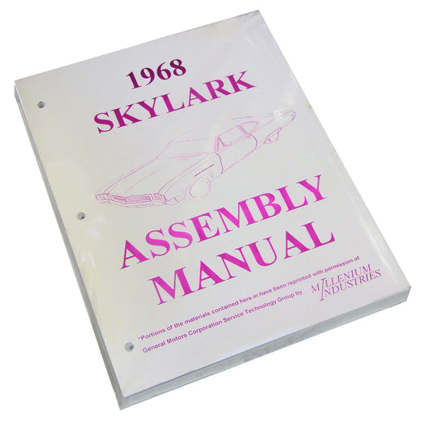 Factory Assembly Manual - 1968 Buick Skylark