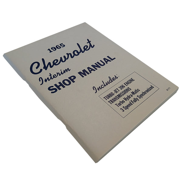 Service Manual - Chevrolet - 1965 Supplement to 1965 Contains 396 Eng