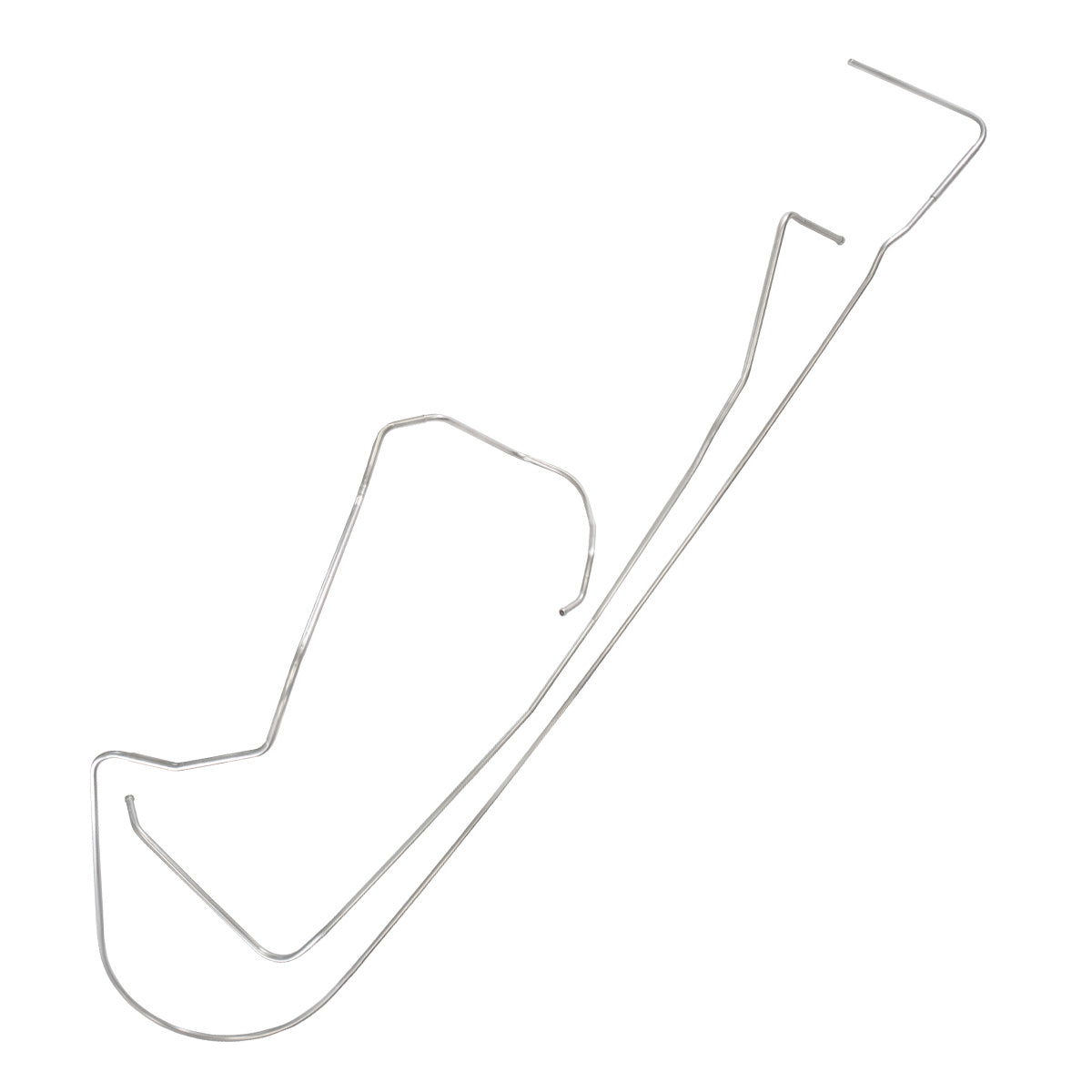 1967 Lincoln Continental 3/8" Main Fuel Lines 2pc, OE Steel