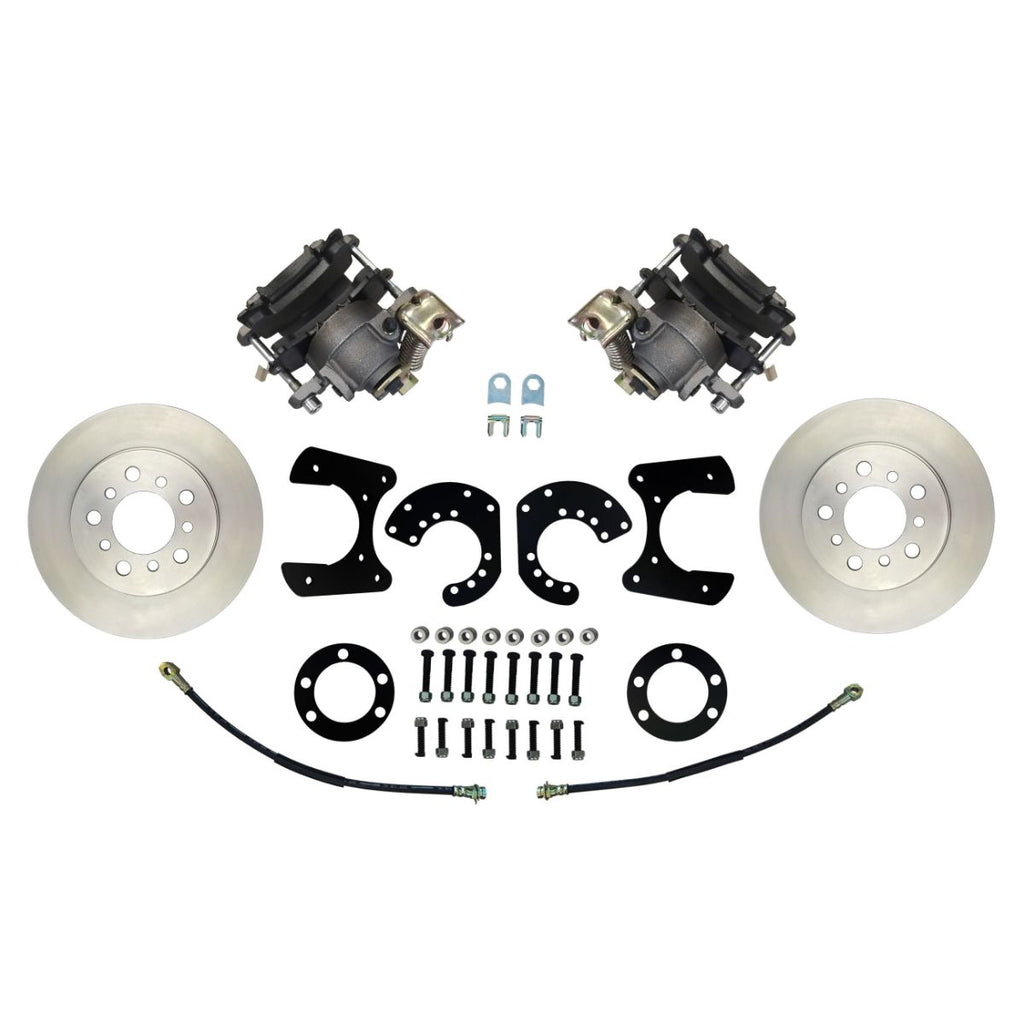 Mopar Rear Disc Conversion Kit w/Standard Rotors w/E-Brake Cable Brackets (Cables Sold Separately)