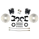 Mopar Rear Disc Conversion Kit w/Cross-Drilled and Slotted Rotors w/o E-Brake Cable Brackets