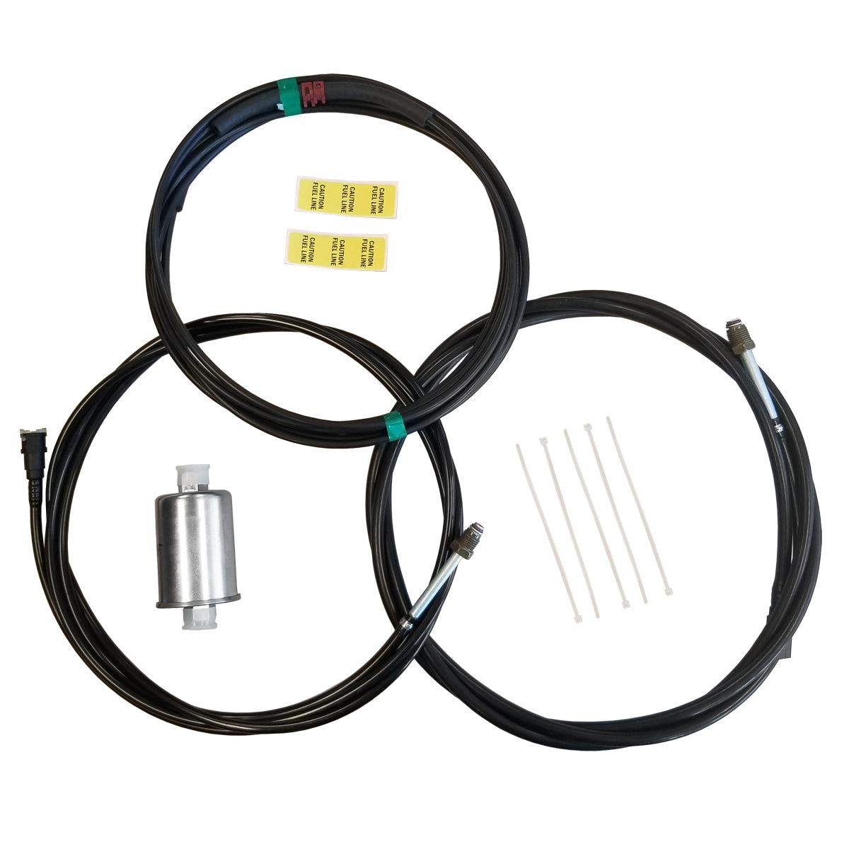 1998-99 Chevrolet GMC Suburban (Excludes Diesel) Supply Return & Vapor Nylon Fuel Line Kit Tank To Filter