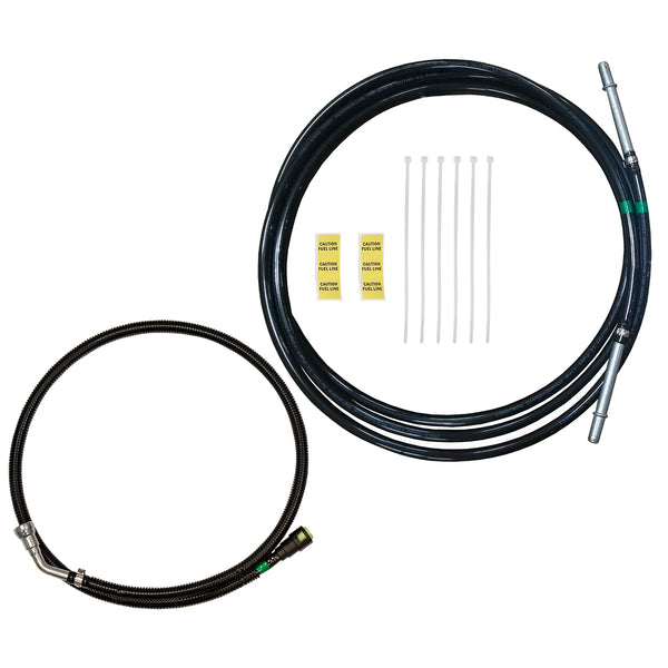 2006-11 Chevrolet HHR Full Length Nylon Fuel Supply Line Kit Filter to Engine