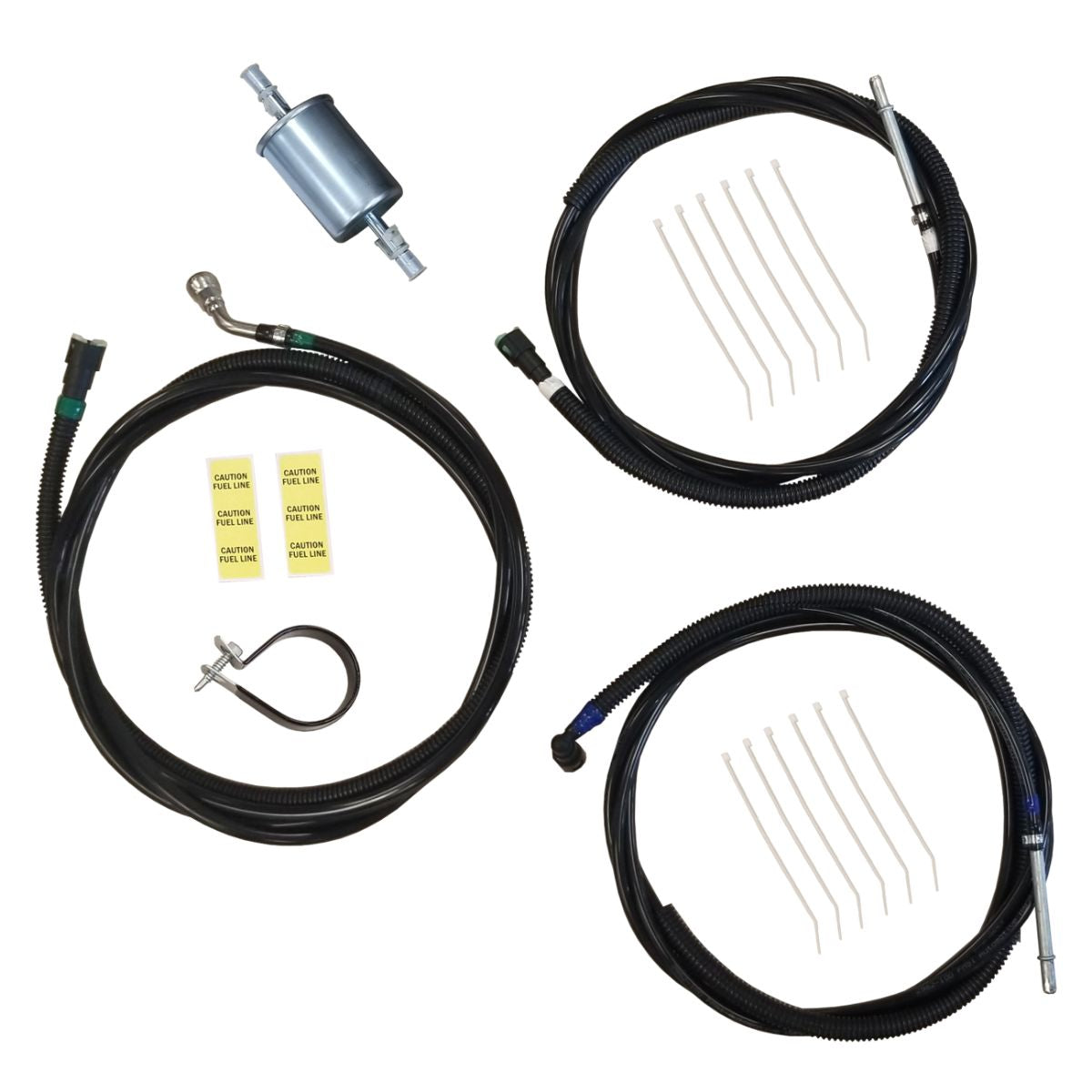 1997-03 Pontiac Grand Prix 3.1L Complete Nylon Fuel Line Kit Filter To Engine