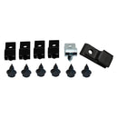 1971-72 GM Olds Cutlass 442 A-Body Fuel Line Clip Kit With Vapor - No Return Fuel Line 12pc