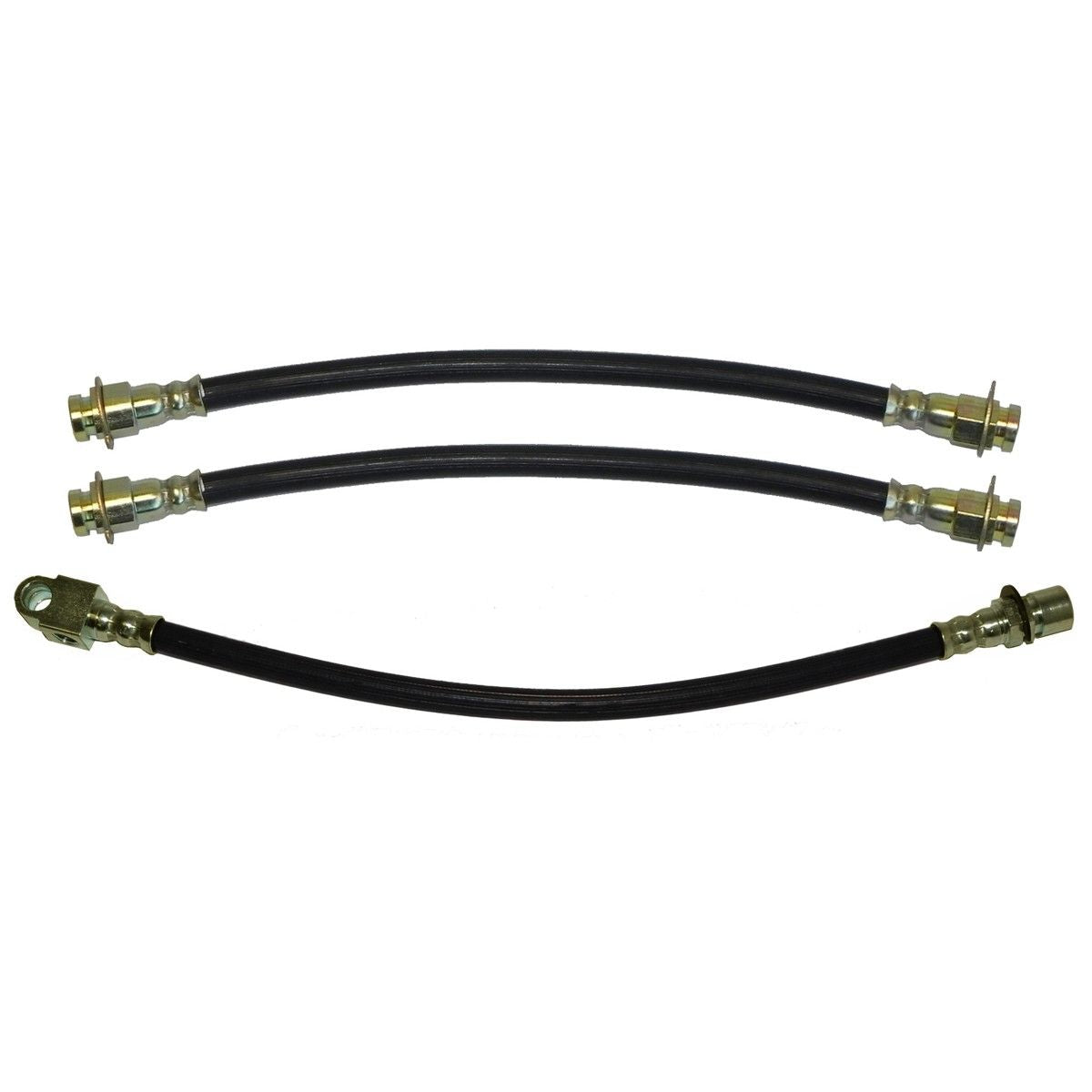 1968 Buick Full-size Electra LeSabre Wildcat Front Drum 3 hose Kit 3pc