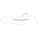 1968-69 Oldsmobile Cutlass 442 F85 Hardtop (PS Routing) 1/4" Fuel Return Lines 2pc, OE Steel