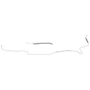 1970 Oldsmobile Cutlass 442 F85 Hardtop (PS Routing) 3/8" Main Fuel Lines 2pc, OE Steel
