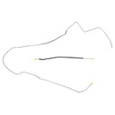 1971-72 Oldsmobile Cutlass 442 F85 Hardtop (PS Routing) 1/4" Fuel Return Lines 2pc, OE Steel