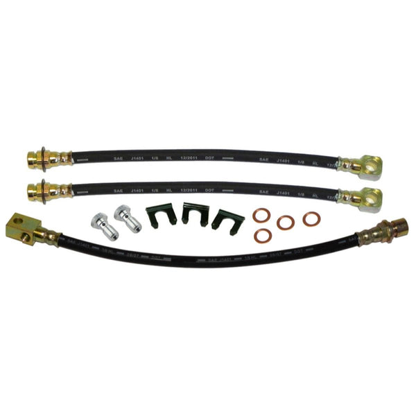 1973 Chevrolet Monte Carlo Front Disc 3 Brake Hose Ki 12pc